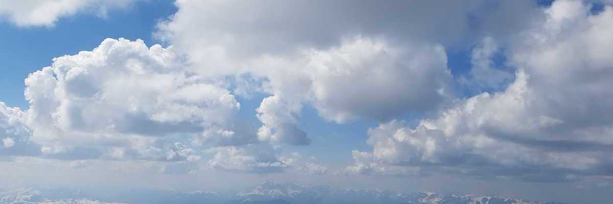 Flugwegposition um 12:57:26: Aufgenommen in der Nähe von Schladming, Österreich in 2874 Meter